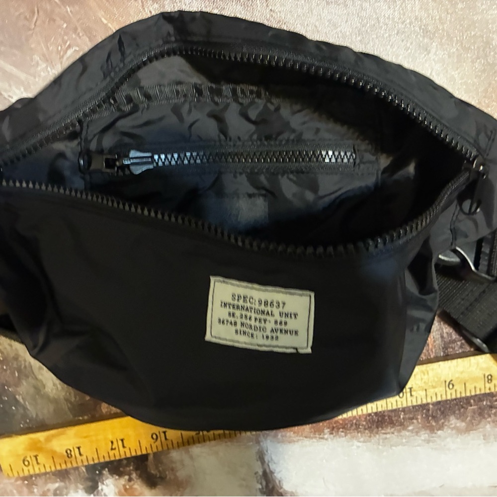 Nordic Avenue Black Crossbody Bag